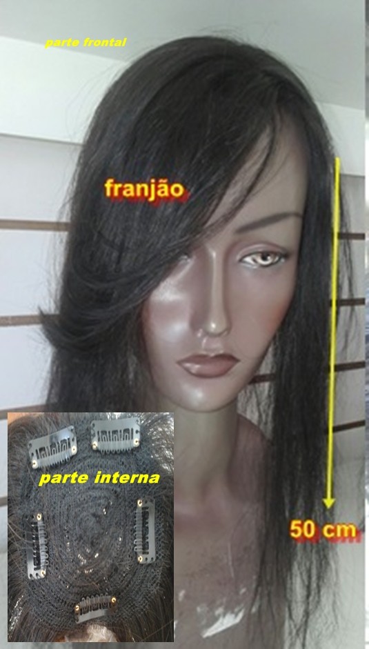 Prótese 50 cm com franjão 60 gramas