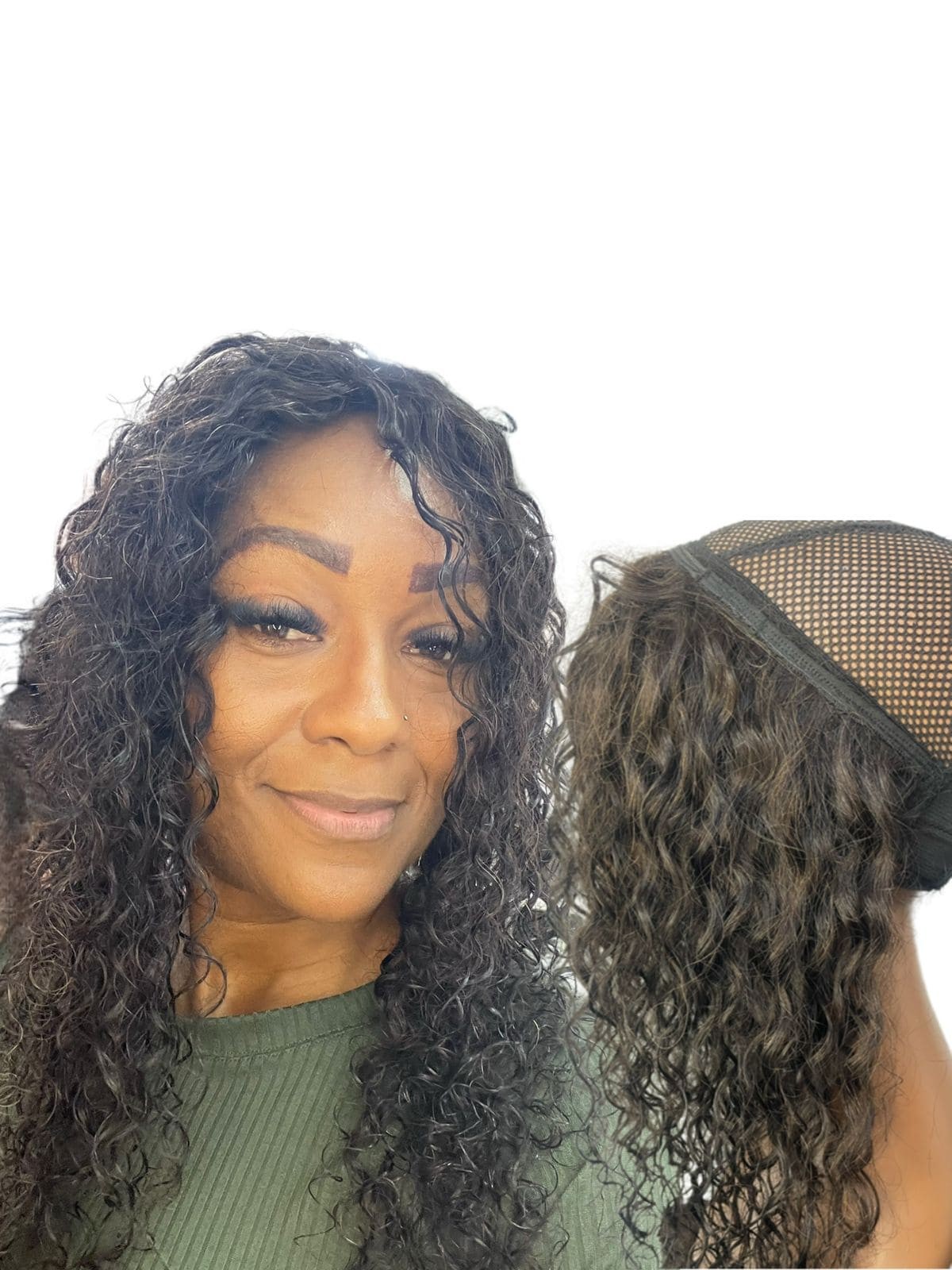 disfarce frontal com velcro