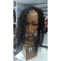 Disfarce frontal com vélcro cacheado tamanho 50 cm franjão