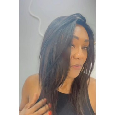 Prótese Frontal Capilar orelha á orelha 50 cm cabelo humano
